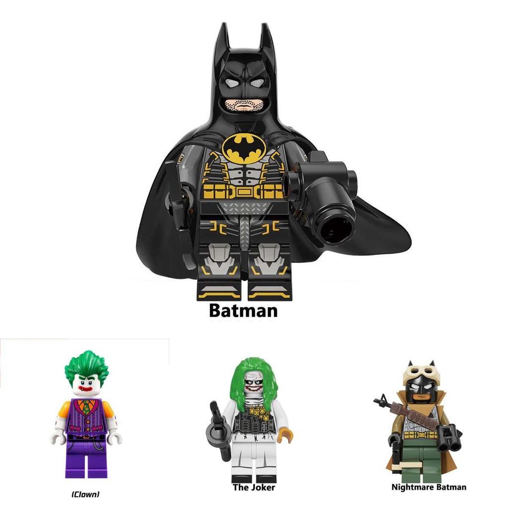 Batman Joker Building Blocks Minifigure Action Figure Educational Toy For Creative Play
