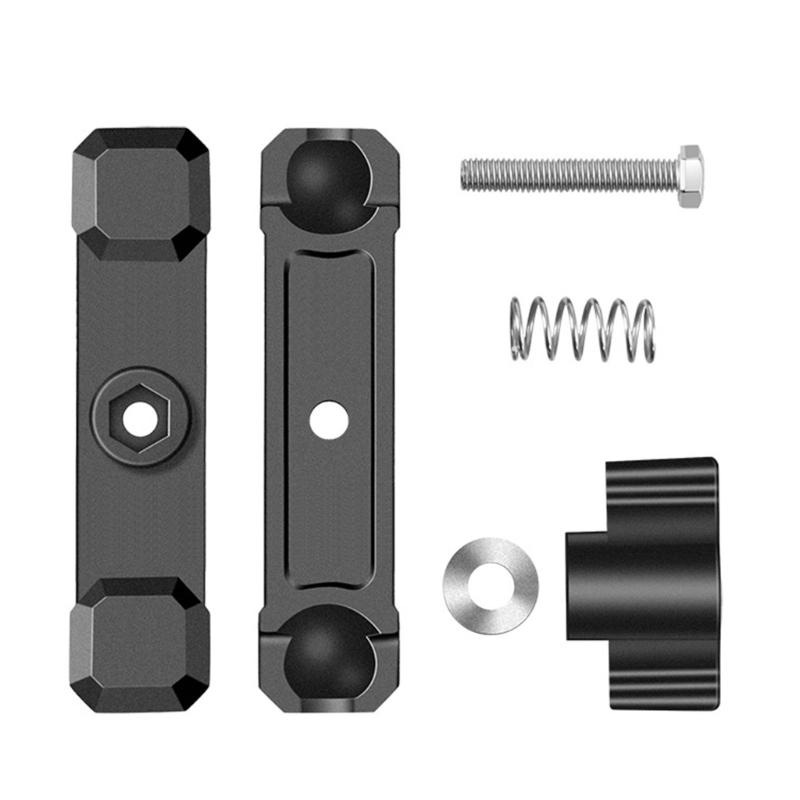 17mm Ball Head Connector Arm Quick Detach Suitable For Action Cameras Aluminum Alloy Support Clamp Quick Install Design