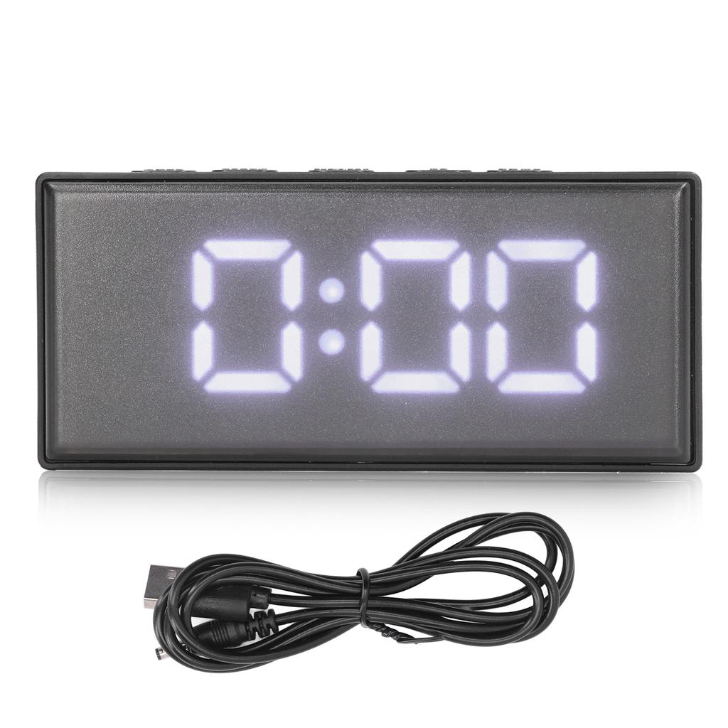 Digital Clock Energy Saving Backlight LED Mirror Digital Display Electronic Alarm Clock for Dormitor