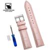 Cowhide Genuine Leather Watch Strap 12/14/16/18/20/22/24 mm Watch Pin buckle Band Soft Wrist Watchband Bracelet + Tool