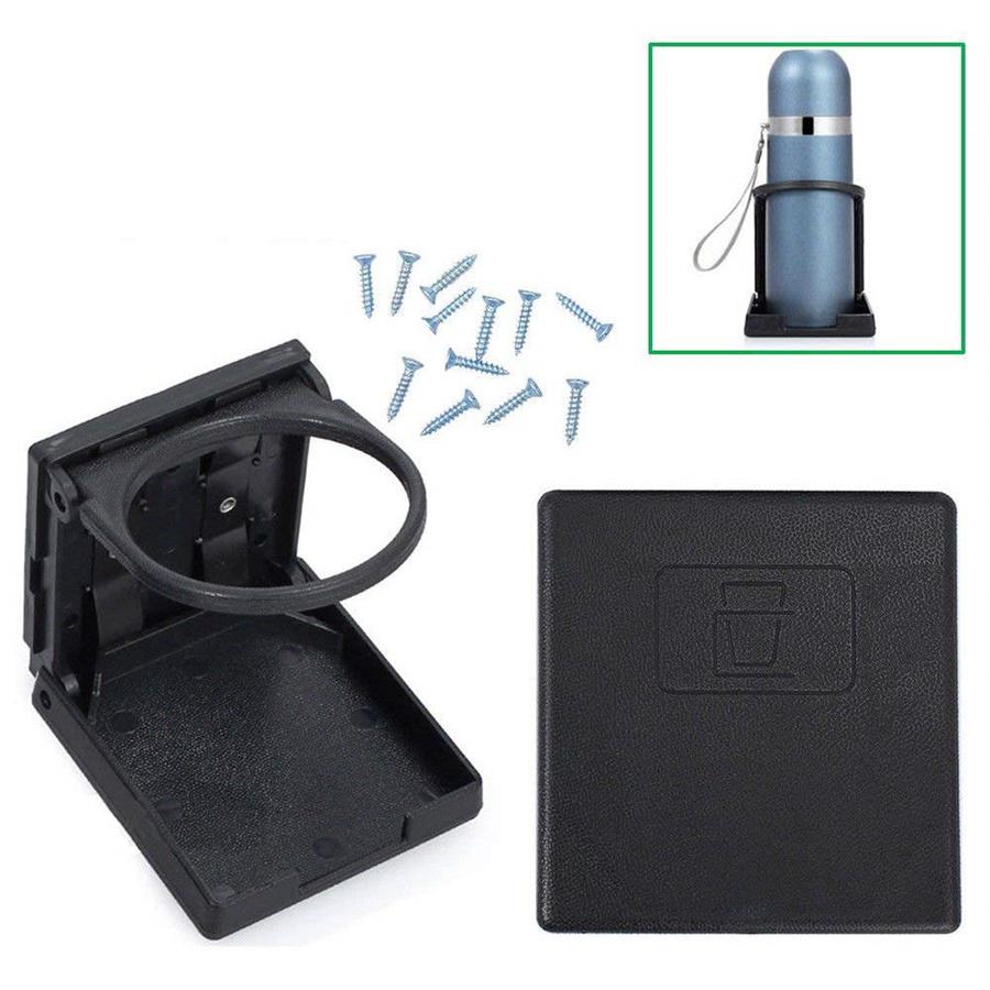 2PCS Folding Cup Holders Beverage Drinking For Car Truck VAN Boat