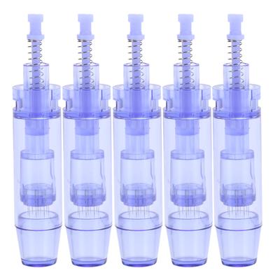 5pcs 9-Pin Electric Micro Needle with Cover for Beauty Serum Introduction Skin Management Care