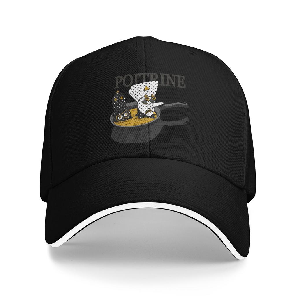 Funny Angine De Poitrine Rock Band Baseball Cap Hip Hop Sandwich Caps for Unisex Women Breathable Headwear Sport