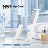 Liquid Hair Growth Comb Scalp Essential Oil Applicator Comb, Round Massage Ball Teeth Design, 10ml Capacity, Scrubber for Clear Leakproof Portable