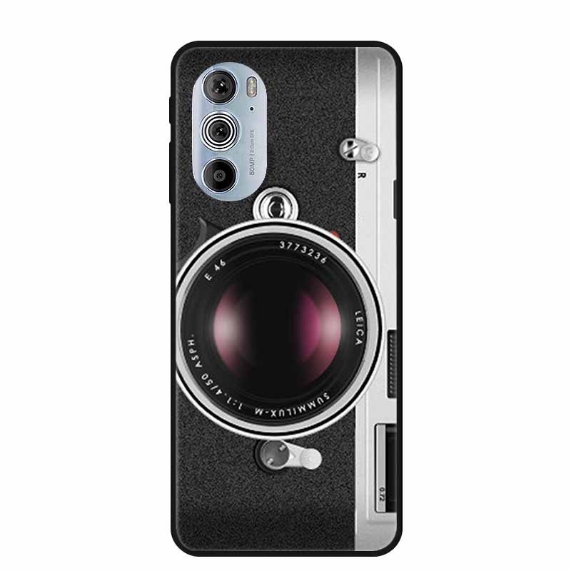 For Motorola Moto Edge Plus 2022 Case Soft Silicone TPU Back Cover Case For Motorola Edge+ 5G UW 2022 Funda Wolf Cartoon Coque