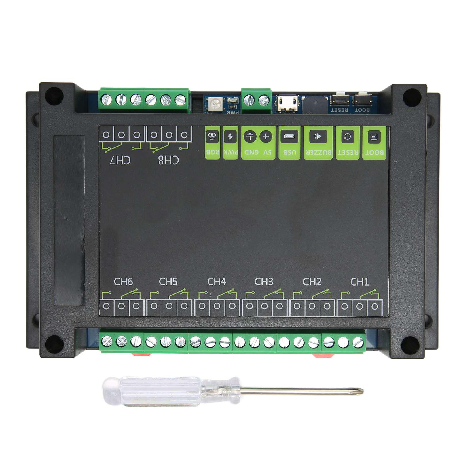 

8-канальний релейний модуль, ізоляція живлення, оптопара, ізоляція, USB-порт, BOOT Pin, модуль реле Pico