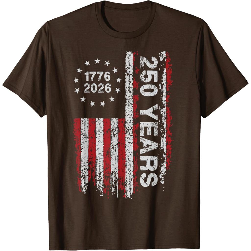 250 Years America Anniversary 250th Independence Day Freedom T-Shirt