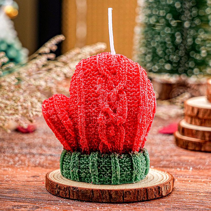 Christmas Tree-Shaped Scented Candle Ornament for Festive Decor