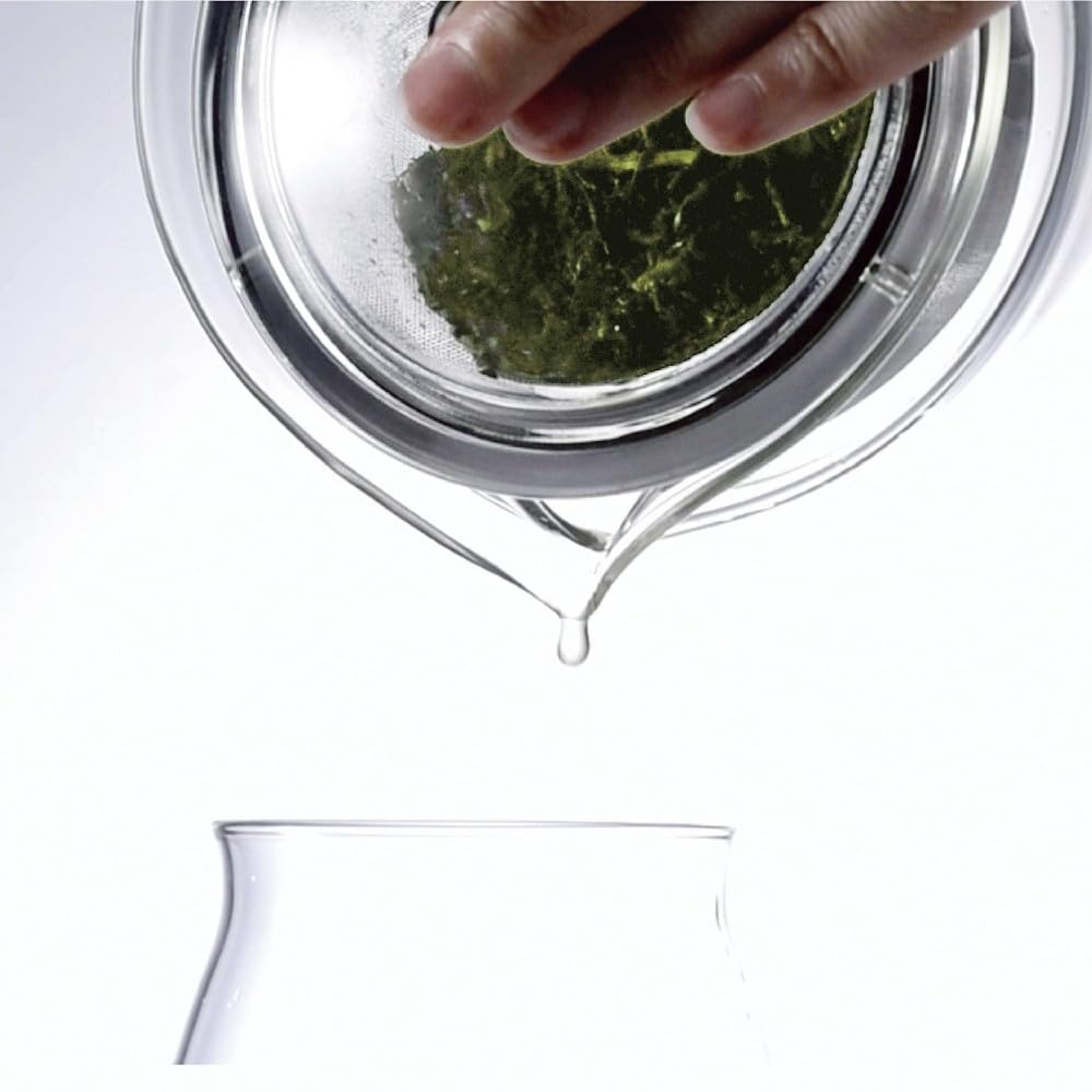 HARIO [Chacha Zen Kyusu] Enjoy Japanese tea in style with this heat-resistant glass kyusu. Gift wrapping available. Model number: CHZ-30T
