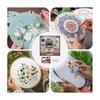 Embroidery Kit, Art Craft Sewing Project Set - Embroidery Practice Kit | For Families, Friends, Colleagues, Enthusiasts, Hobbyists, Beginners, Men,
