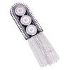 Vintage Alloy Shoulder Epaulets Decorative Chain Tassel Shoulder Board DIY Retro Clothing Accessories Party Performance