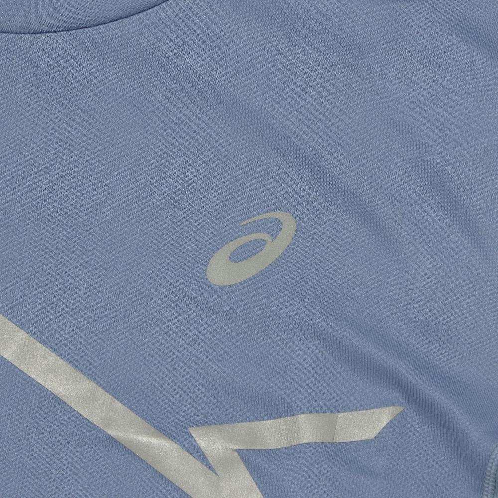 Asics Short Sleeve Denim Blue 2011d026.400 Denim Blue