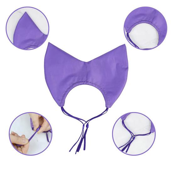 Căciulă Reglabilă pentru Baia Pisicii Impermeabilă Acoperitoare pentru Urechile Animalelor de Companie cu Șnur Capac pentru Capul Câinelui Protejează Urechile Animalelor de Companie de Apă și Șampon pentru Baie Duș