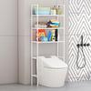 Floor-Standing Bathroom & Kitchen Storage Rack - Punch-Free Design