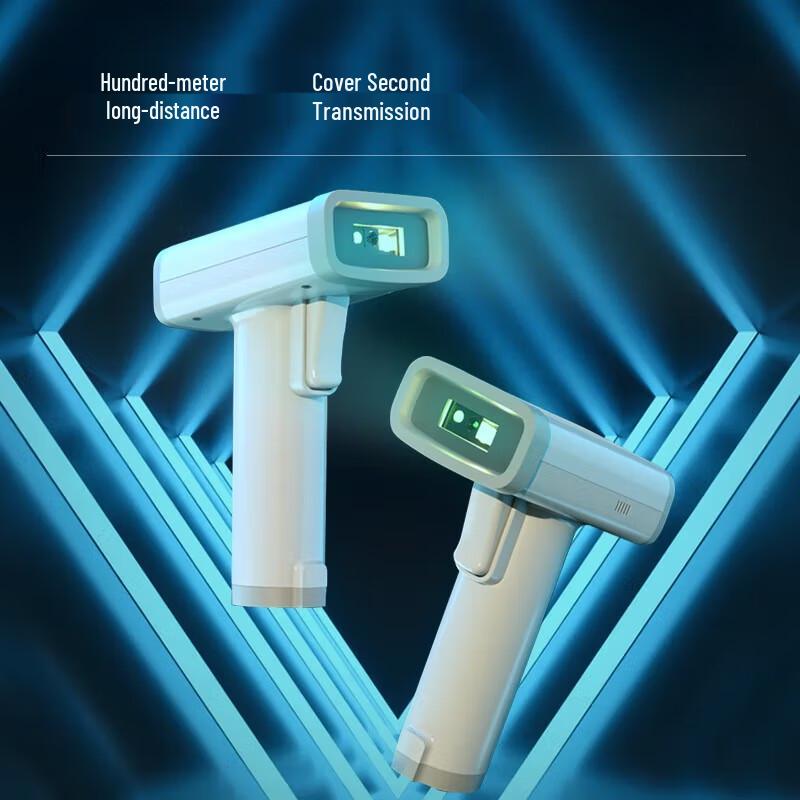 Deli 14970W 1D/2D Wireless Barcode Scanner