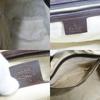 Used GUCCI Handbag Sherry Line 257341 GG Canvas/leather Beige Dark Brown