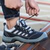 Spring Safety Work Shoes: Anti-Smash, Puncture-Resistant, Durable Soles, Oil, Acid & Alkali Resistant for Construction Sites