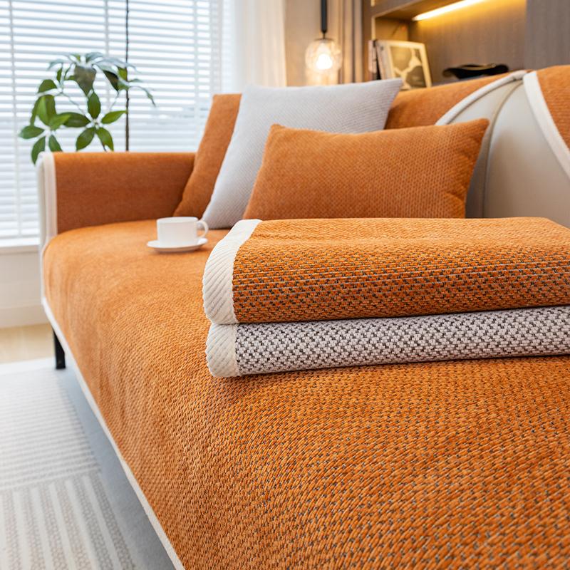 

Современная роскошная подушка для дивана, универсальный чехол Four Seasons, простой и высококачественный тихий чехол для подушки сиденья Snow Neil, нескользящий чехол 70*70cm