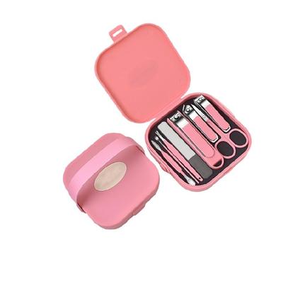 Safety Lock Nail Trimmer Kit Ergonomic Non Prevention Technology Travel Friendly Case
