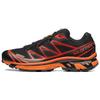 Xt-6 Comfortable Sports Fabric Durable Low-Top Long Distance Running Shoes Unisex Running Shoes Black Red 416203