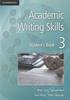 The Academic Writing Skills 3 Student's Book Book