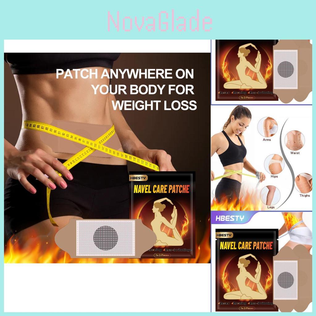 Hbesty Herbal Mermaid Belly Button Patches For Men And Women Universal Care