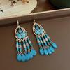 Dopamine Flower Ear Hooks: Holiday-Style, No Piercing, Cute Seaside Earrings for Women