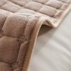 Winter Plush Solid Square Pet Sofa Slipcover Cozy Warm Integrated Sofa Seat Cover for Pets