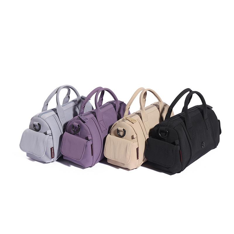 Small Square-shaped Water-resistant Shoulder Bag, Casual Cross-body Bag, Lightweight Handbag for Women