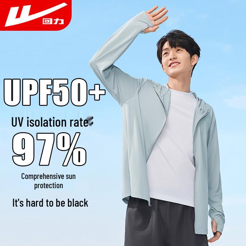 

Куртка мужская с капюшоном Warrior UPF50+ легкая для защиты от солнца XL