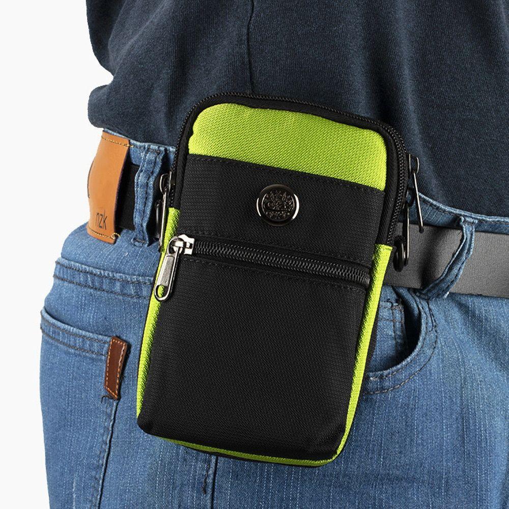 Crossbody Phone Bag Lightweight Cell Phone Pouch Camping Men Waist Bag  Wallet