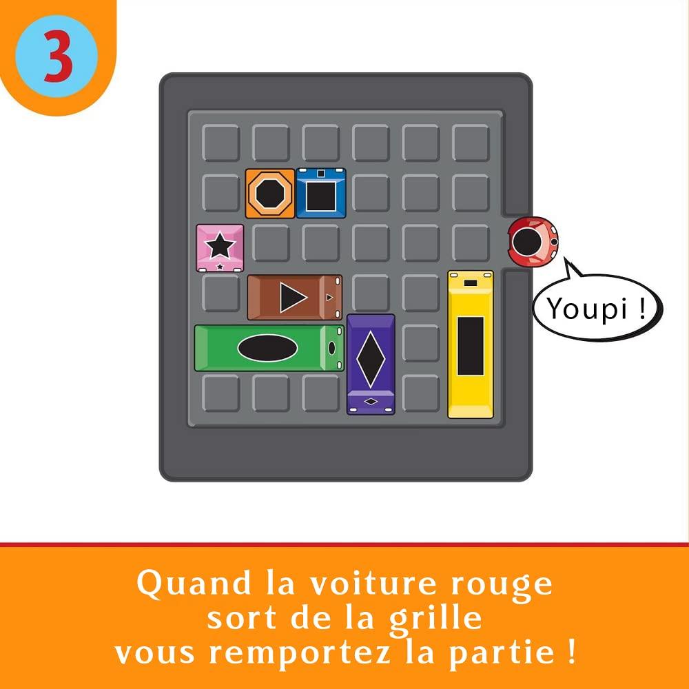 ThinkFun First Rush Game for ages 3 and Escape MENSA Develops Tabletop Educational Gift for "My Hour" (Product Code 76411) up. [Traffic Game,