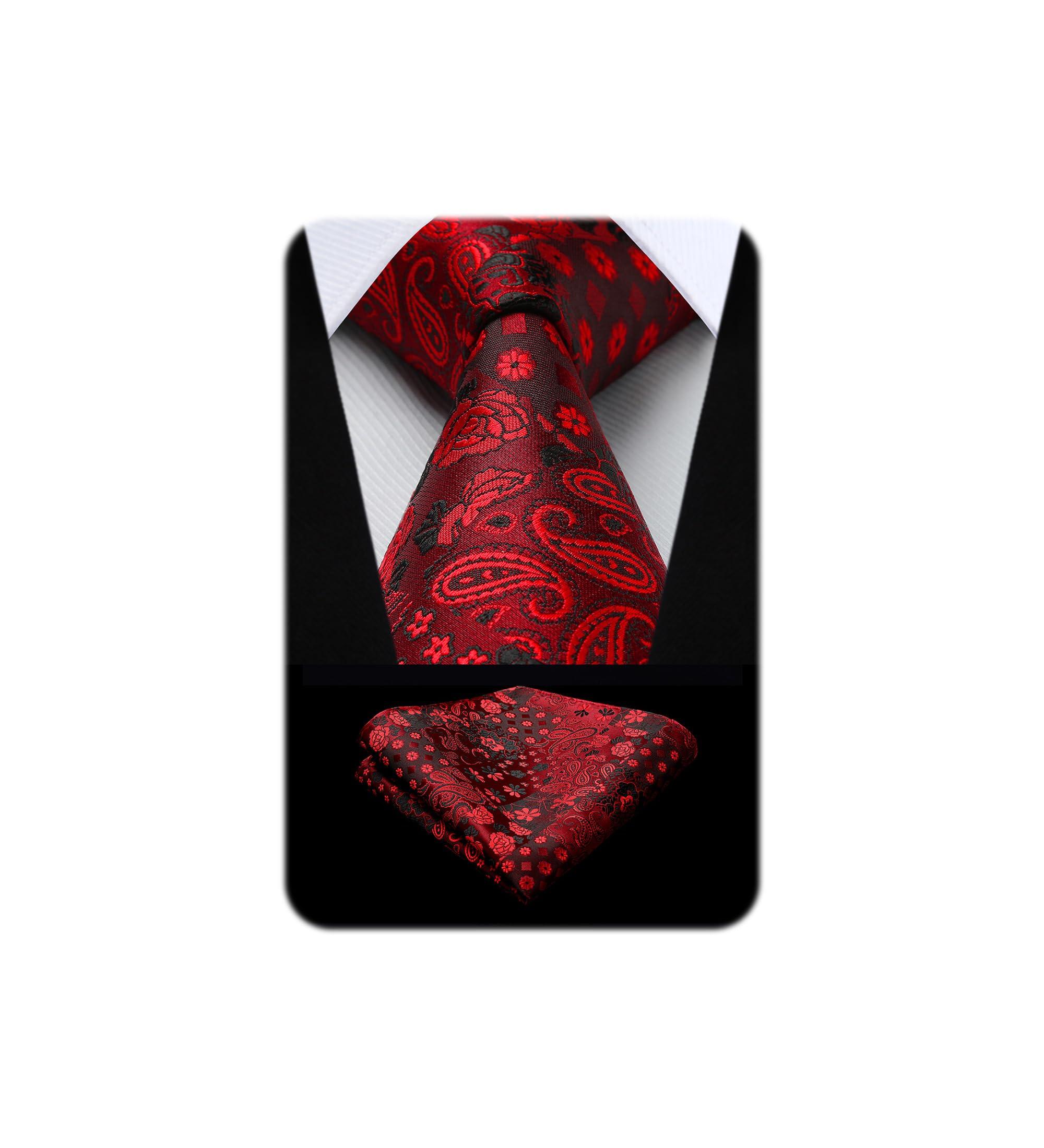 

Галстук Paisley Chief Floral Silk Formal Flashy [HISDERN], Узор, мужской, красный, стильный, официальный, галстук, комплект, свадьба, бизнес, галстук, Узор, бренд,