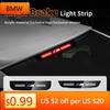 BAGZ5 Car Sticker M Performance Emblem Car High Brake Light Sticker Decor Decal For 3 4 5 6 7 Series F30 F18 F07 F10 E46 E90 F80