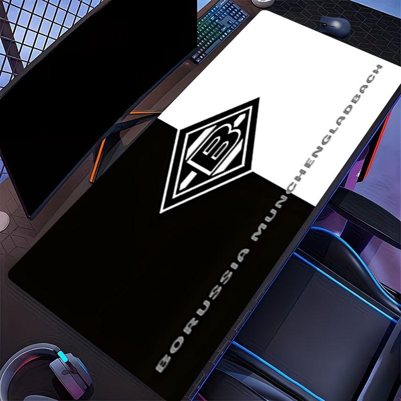 Borussia Mönchengladbach Print Mauspads, für Tastaturablage Laptop PC Matte für Büro Heimgebrauch, Schreibtischdekoration, Perfektes Geburtstagsgeschenk für Gamer