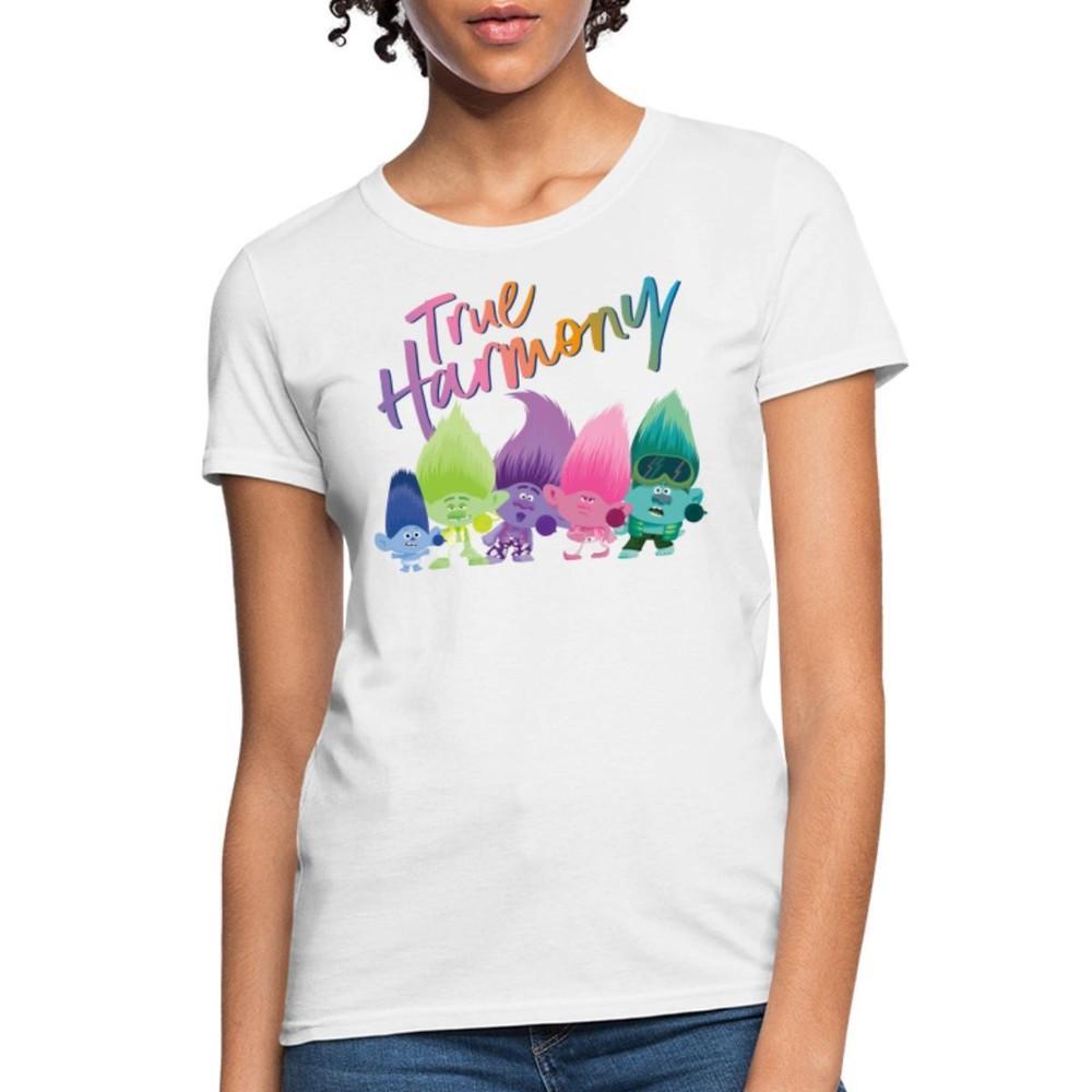 

Trolls True Harmony With Many Colourful Trolls Women s T-Shirt Unisex T-Shirt XXXL