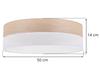 Wood Plexi Ceiling Lamp White 50Cm Classic Oak
