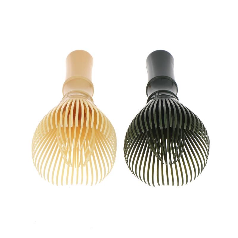 Matcha Whisk Lightweight Food Grade Resin Eco-friendly Green Tea Powder Mixer for Travel Camping Matcha Brewing