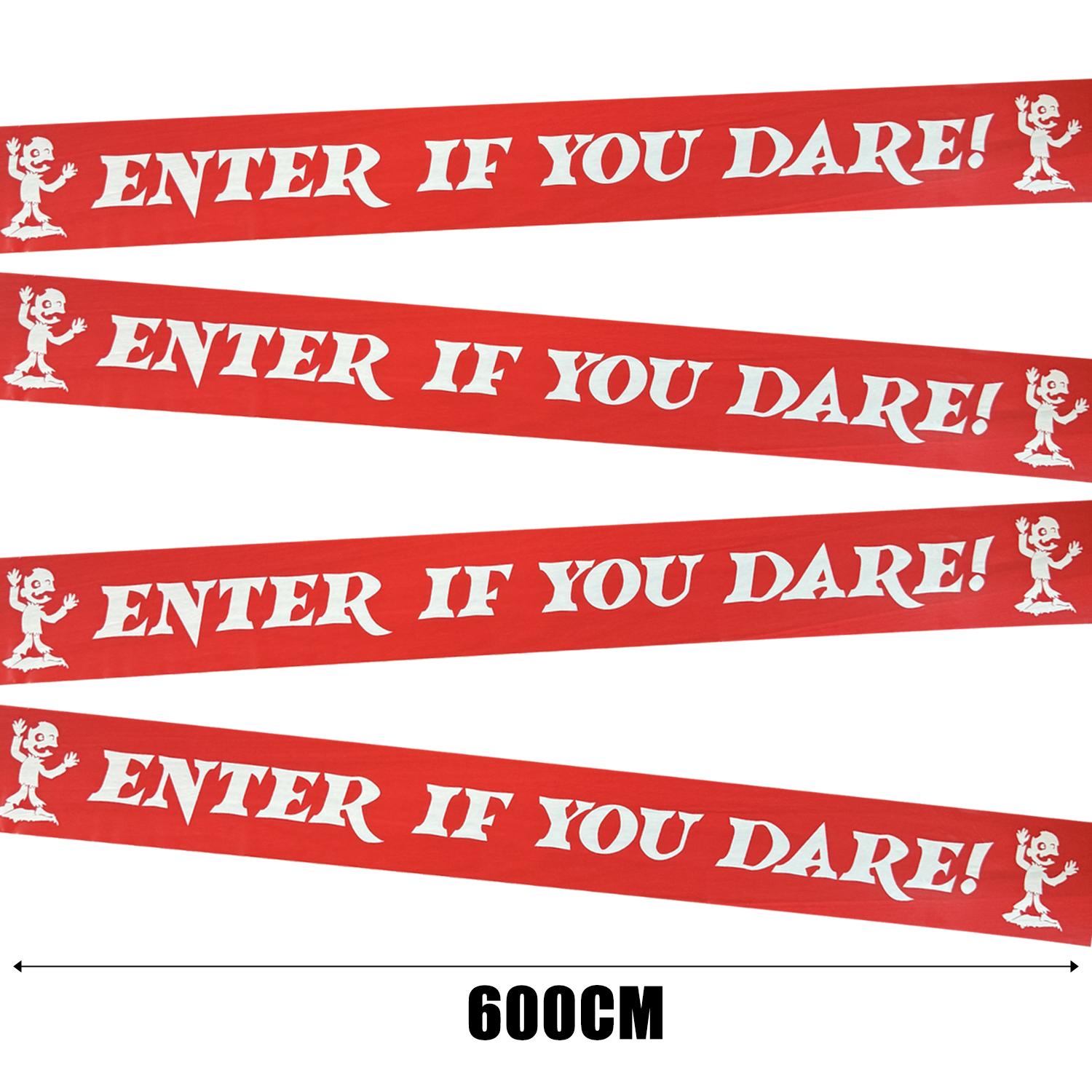 

Хэллоуин Предупредительная лента ПЭ Предупредительная линия Широкая Яркий цвет Большая Уличная Вечеринка во Дворе Декор Жуткий Реквизит для Дома с Привидениями Легкая Установка