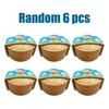 1-6pcs Glitter Anti-Stress Squeeze Toy for Adults, Simulation Colorful Dumpling Squeezable Squishy Toy