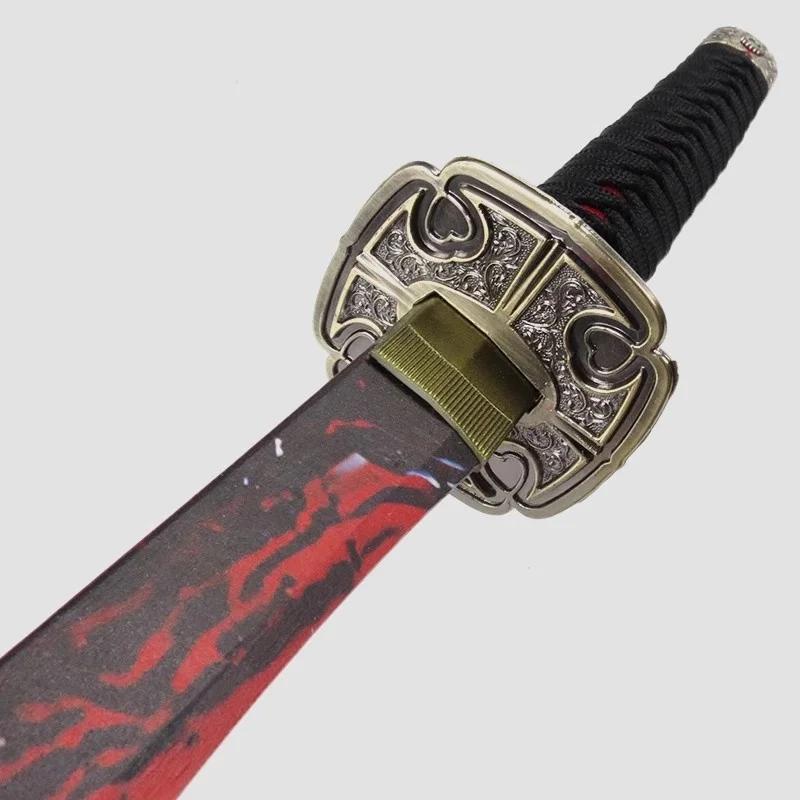 40inch Elden Katana Wood Sword Anime Cosplay Costume Ninja Knife Blade Real Size Japanese Katana Original Samurai Sabre Lovely Gift