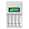 Battery Charger Universal Charger LCD Display for Rechargeable Batteries Ni-MH Ni-Cd AA AAA Over-temp Protections