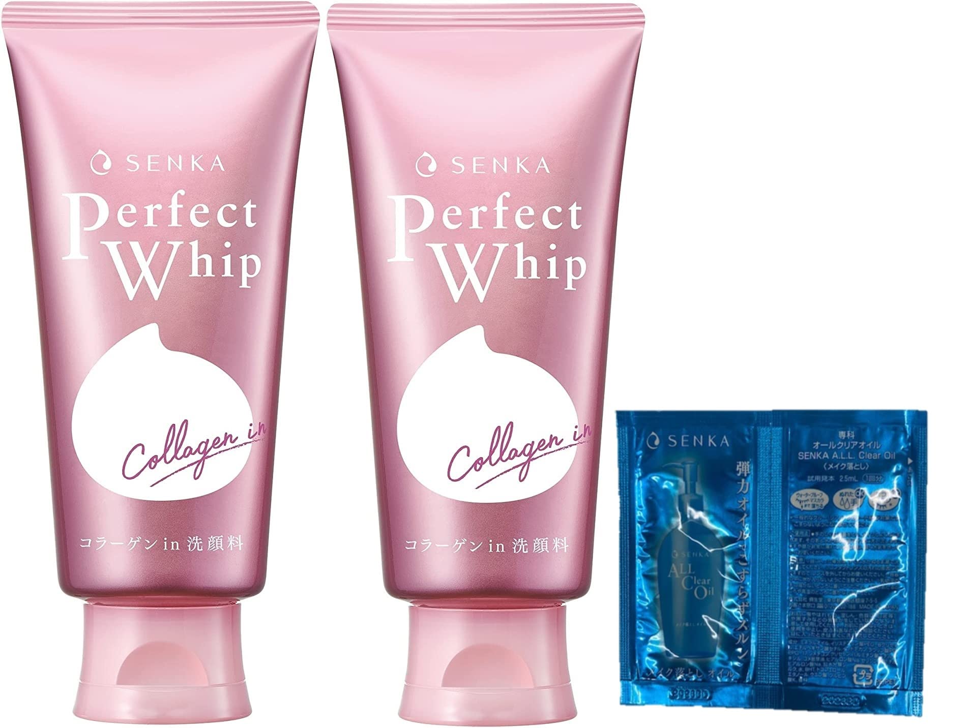 

Senka Perfect Whip Facial Cleanser 120g x 2 Bonus [Bulk Purchase] Collagen-in +