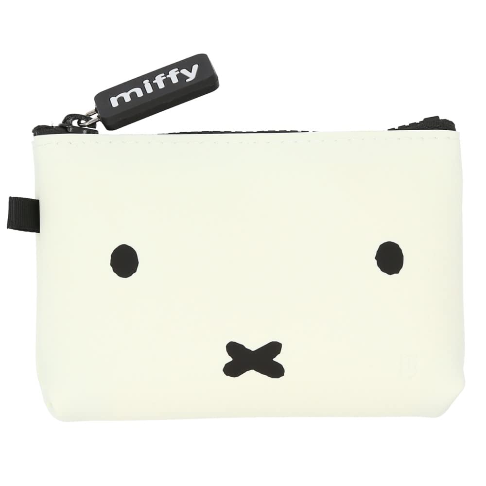 design Miffy x x x x White P+g NUU-small (White) W14.0 H9.5 D2.0cm (5.9" 3.7" 0.8") Face (PG-29701)