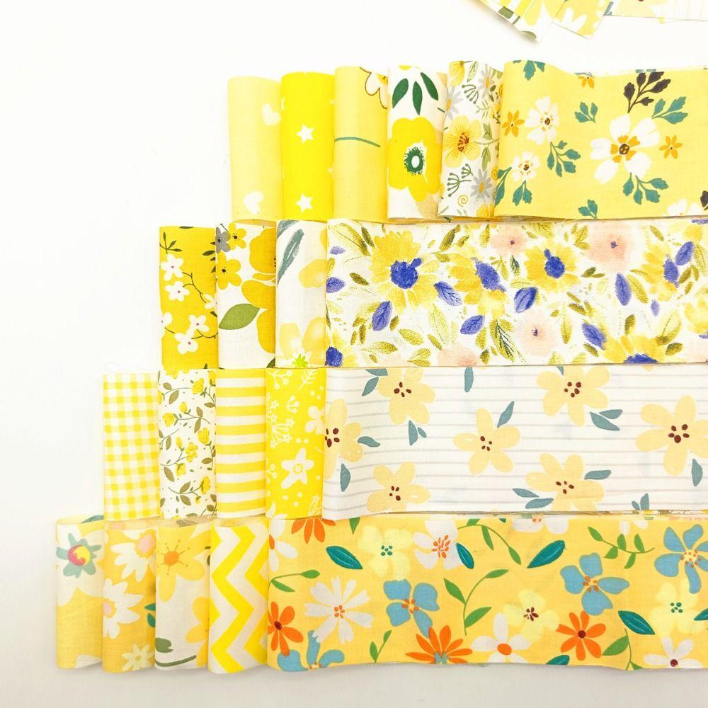 Vintage Floral Fashionable Roll Cloth Colorful Patchwork Fabrics  Home Decor