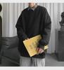 Men's Trendy Hong Kong Style Long-Sleeve Sweatshirt - Versatile, Loose-Fit Solid Color for Couples and Students, New Autumn Top