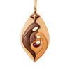 2D Acrylic Flat Hanging Ornament for Christmas Tree Decoration and Holiday Decor