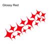 15 Piece Geometric Star Pattern Vinyl Sticker Car Body Side Decor Decals for Vehicles Suv Cars Pickup Truck Auto Accessories