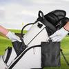 Golf Ball Bag with Waist Clip 3 Pockets Waterproof Nylon Golf Ball Tee Tools Accessories Organizer Pouch Holder Men Women Golf Enthusiasts Gift