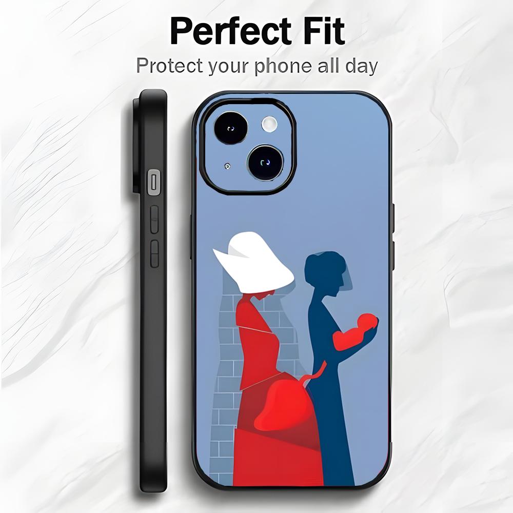 Classic American TV T-The Handmaids Tale Phone Case Phone Case Soft Packaging Lightweight For iPhone17 16 15 14 13ProMax